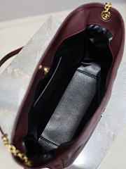 YSL | Saint Laurent Jamie shoulder bag in burgundy - 3