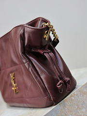 YSL | Saint Laurent Jamie shoulder bag in burgundy - 2