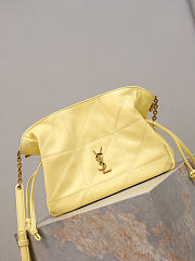 YSL | Saint Laurent Jamie shoulder bag in yellow - 4