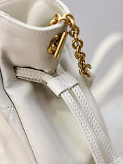 YSL | Saint Laurent Jamie shoulder bag in white - 4