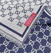 GUCCI | Wool Small GG Logo Scarf 01 - 5