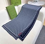 GUCCI | Wool Small GG Logo Scarf 01 - 4