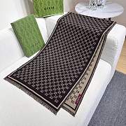 GUCCI | Wool Small GG Logo Scarf 05 - 3