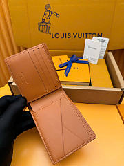 LOUIS VUITTON MULTIPLE AEROGRAM WALLET BROWN - 4