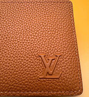 LOUIS VUITTON MULTIPLE AEROGRAM WALLET BROWN - 3