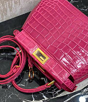 FENDI | Peekaboo Mini Precious skin Pink - 3