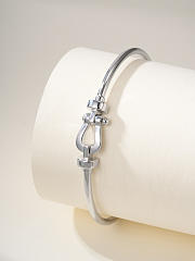 Fred Force bangle in rose gold/gold/silver - 6