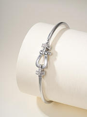 Fred Force bangle in rose gold/gold/silver - 4