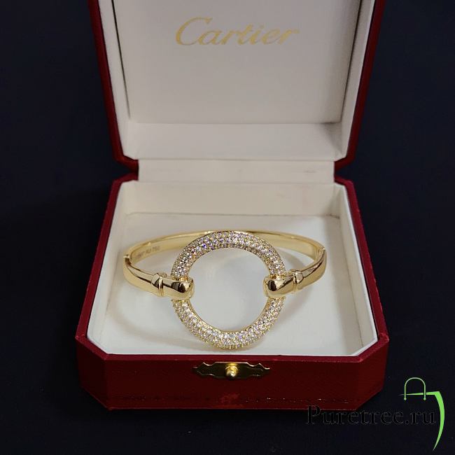 Cartier diamond-set bracelet 01 - 1
