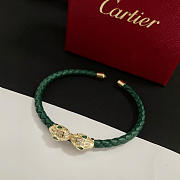 Cartier leather cord bracelet - 1