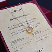 Cartier gold material necklace - 4