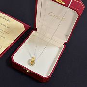 Cartier gold material necklace - 3