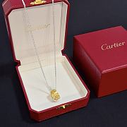 Cartier gold material necklace - 2