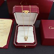 Cartier's diamond-encrusted panther head necklace - 1