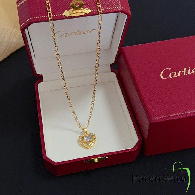 Cartier diamond-set necklace - 1