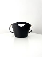 YSL | SAINT LAURENT Celia Mini Shopping Tote Bag Black - 6