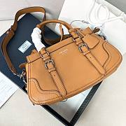 PRADA | Large leather tote bag Caramel - 1