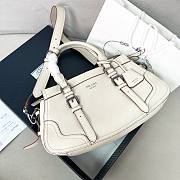 PRADA | Large leather tote bag White - 1