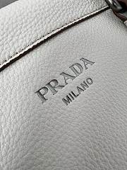 PRADA | Large leather tote bag White - 5