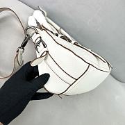 PRADA | Large leather tote bag White - 2