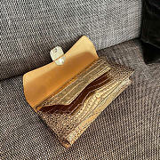 Rare Chanel 19A Crocodile Embossed Gold - 3