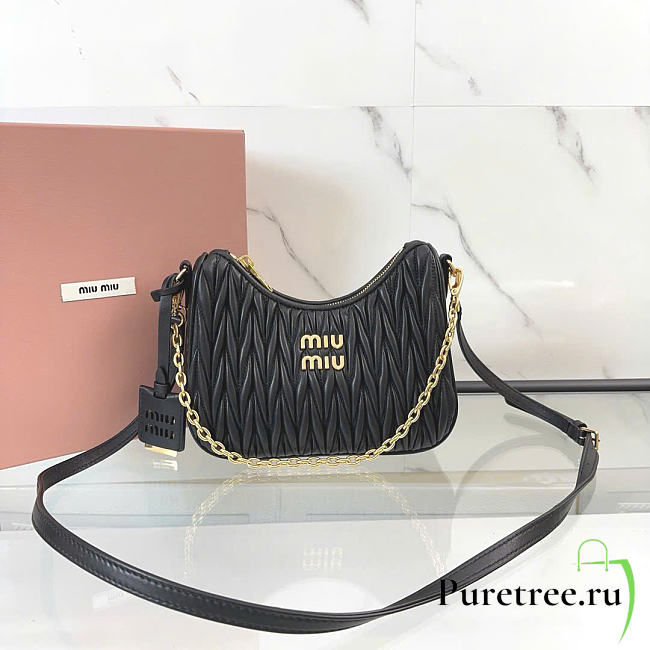 MIUMIU | Crossbody Bag nappa Leather In Black - 1