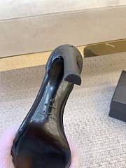 YSL | Saint Laurent Roy Genuine Mink Fur Sandal Pink - 5