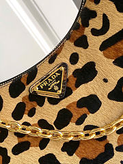 PRADA | Hobo Horsehair Leopard Print - 3