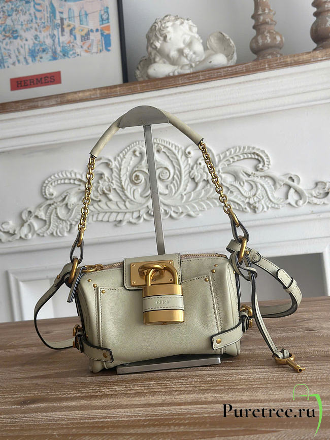 Chloé Small Paddington Chain Bag Cloudy Cream - 1