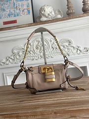 Chloé Small Paddington Chain Bag Beige - 1