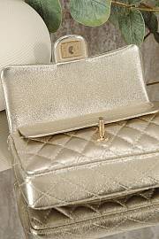 CHANEL | Classic Mini Double Flap With Hook Silver - 2