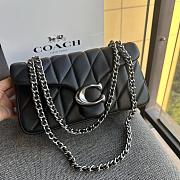 Coach Tabby Nappa Leather Shouder Bag In Black - 4