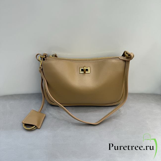Balenciaga Rodeo Shoulder Bag Beige - 1