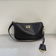 Balenciaga Rodeo Shoulder Bag Black - 1