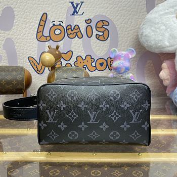 LOUIS VUITTON |  Locker Dopp Kit canvas Monogram Eclipse 01
