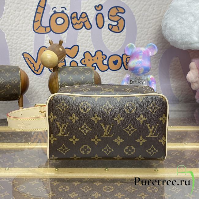 LOUIS VUITTON | Locker Dopp Kit canvas Monogram Eclipse 02 - 1