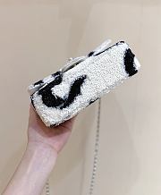 CHANEL | Flap Bag in Sequins Metallic accents white - 6