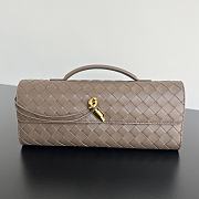 BOTTEGA VENETA | Andiamo Long Clutch In Beige - 1
