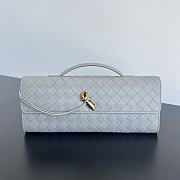 BOTTEGA VENETA | Andiamo Long Clutch In Blue - 1