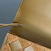 BOTTEGA VENETA | Andiamo Long Clutch In Suede Brown  - 3