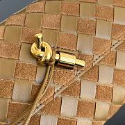 BOTTEGA VENETA | Andiamo Long Clutch In Suede Brown  - 2