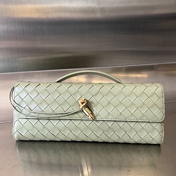 BOTTEGA VENETA | Andiamo Long Clutch In Light Green