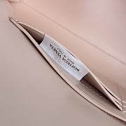 BOTTEGA VENETA | Flower Charm Andiamo Long Clutch In Light Pink - 2
