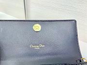 DIOR | Caro Pouch with Chain In Black - 6