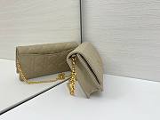 DIOR | Caro Pouch with Chain In Beige - 2