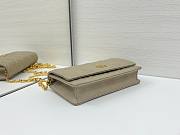 DIOR | Caro Pouch with Chain In Beige - 3