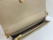 DIOR | Caro Pouch with Chain In Beige - 4