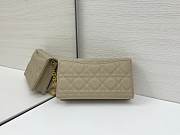 DIOR | Caro Pouch with Chain In Beige - 6