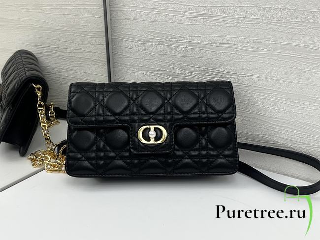 DIOR | Jolie Mini Bag Black Cannage Lambskin - 1
