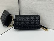 DIOR | Jolie Mini Bag Black Cannage Lambskin - 3